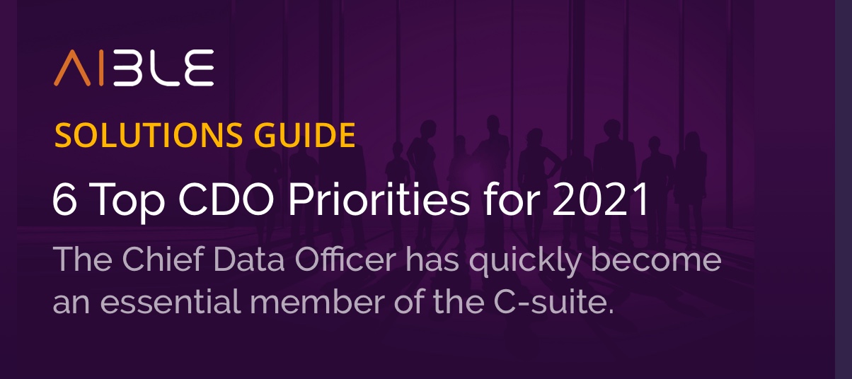 Banner for the 6 Top CDO Priorities for 2021